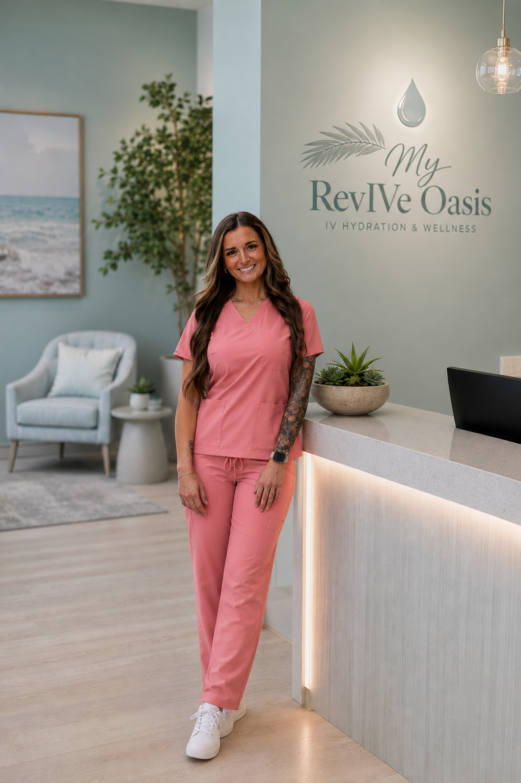 Alyssa, Registered Nurse and founder of My RevIVe Oasis